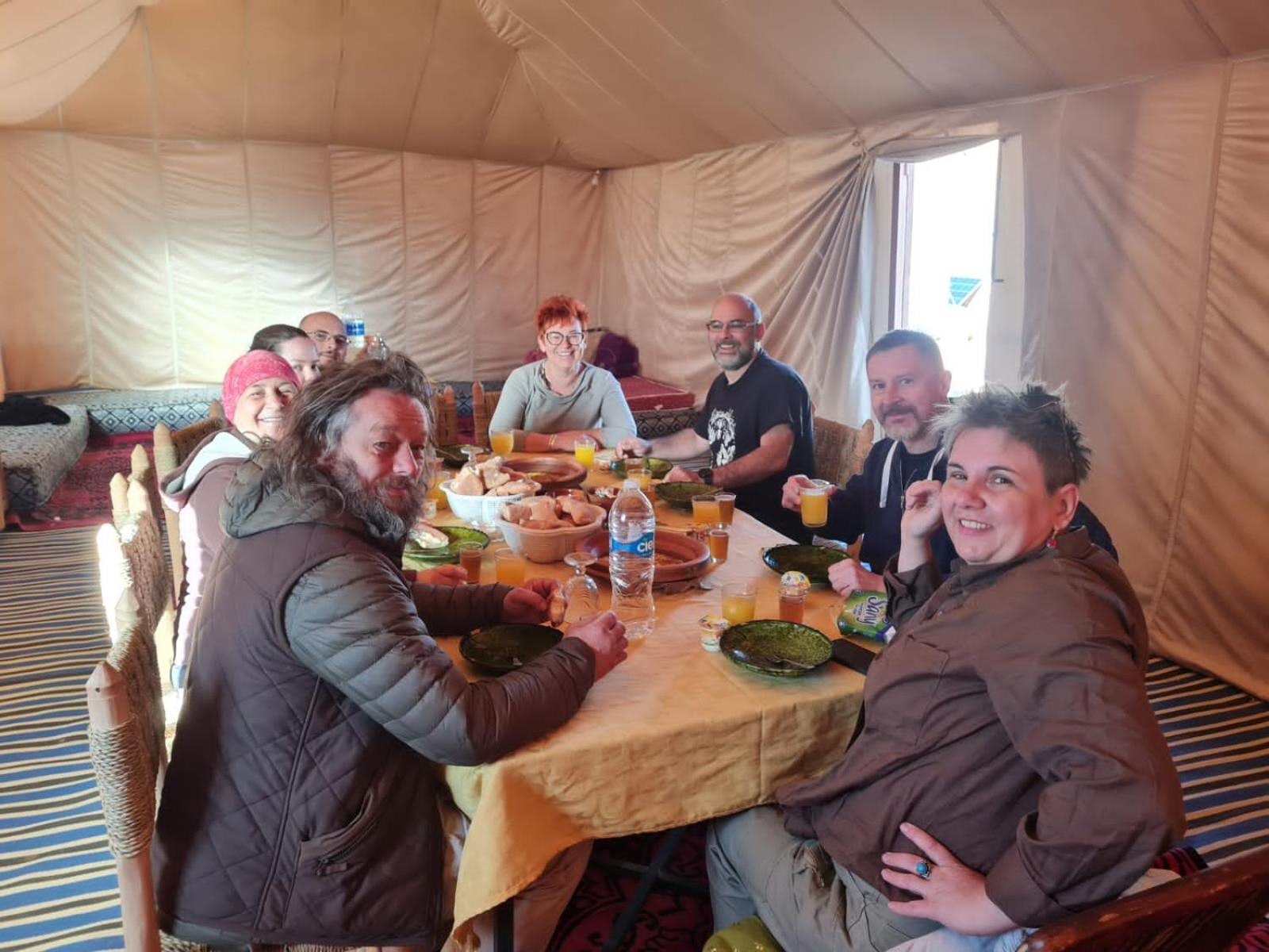 Hotel Bivouac Cote-Iriki Foum Zguid Zewnętrze zdjęcie