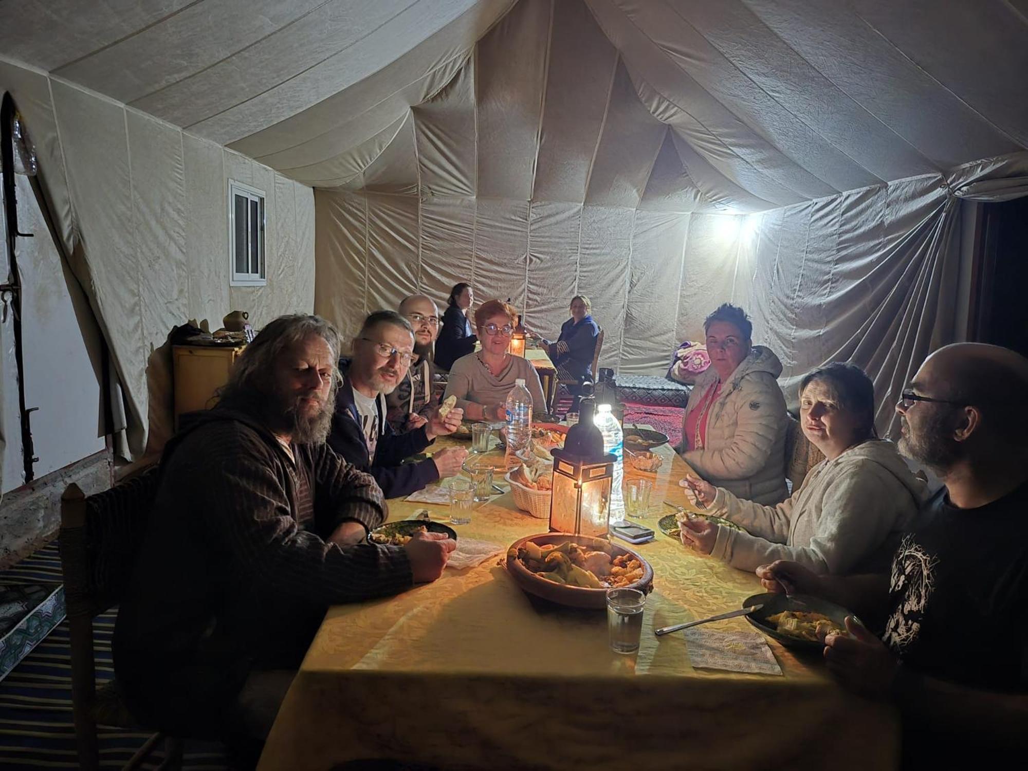 Hotel Bivouac Cote-Iriki Foum Zguid Zewnętrze zdjęcie